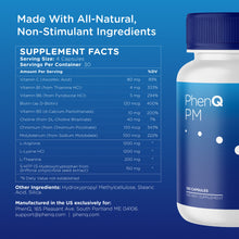 Load image into Gallery viewer, Add 1 Bottle Of PhenQ PM For Accelerated Fat Loss With 50% Off!